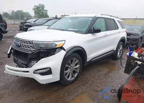 2023 Ford Explorer Limited z USA, uszkodzony, nr VIN 1FMSK7FH7PGA57494